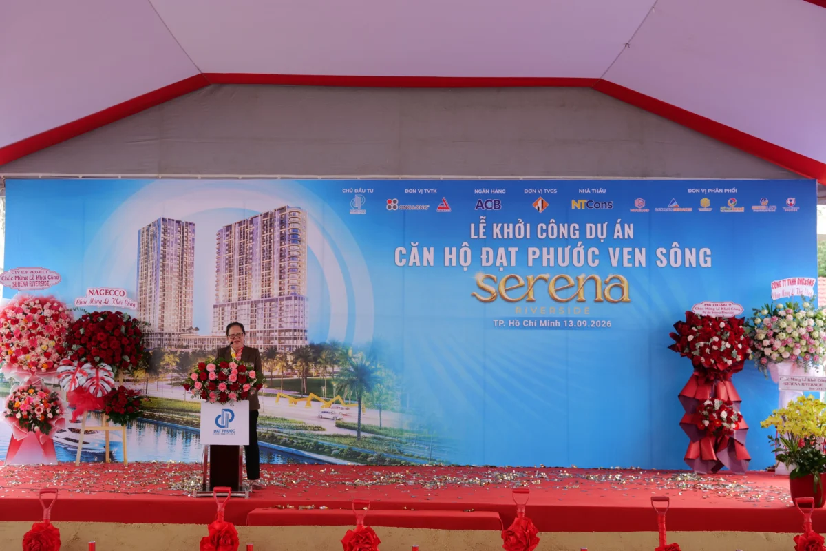 Lễ khởi công dự án Serena Riverside Đạt Phước