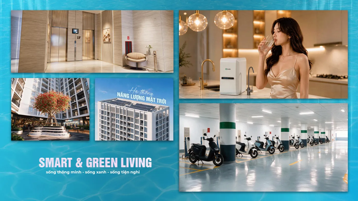 Dự án chung cư Serena Riverside - Tuyệt tác bên sông Sài Gòn 17 he tien ich smart green living du an serena riverside