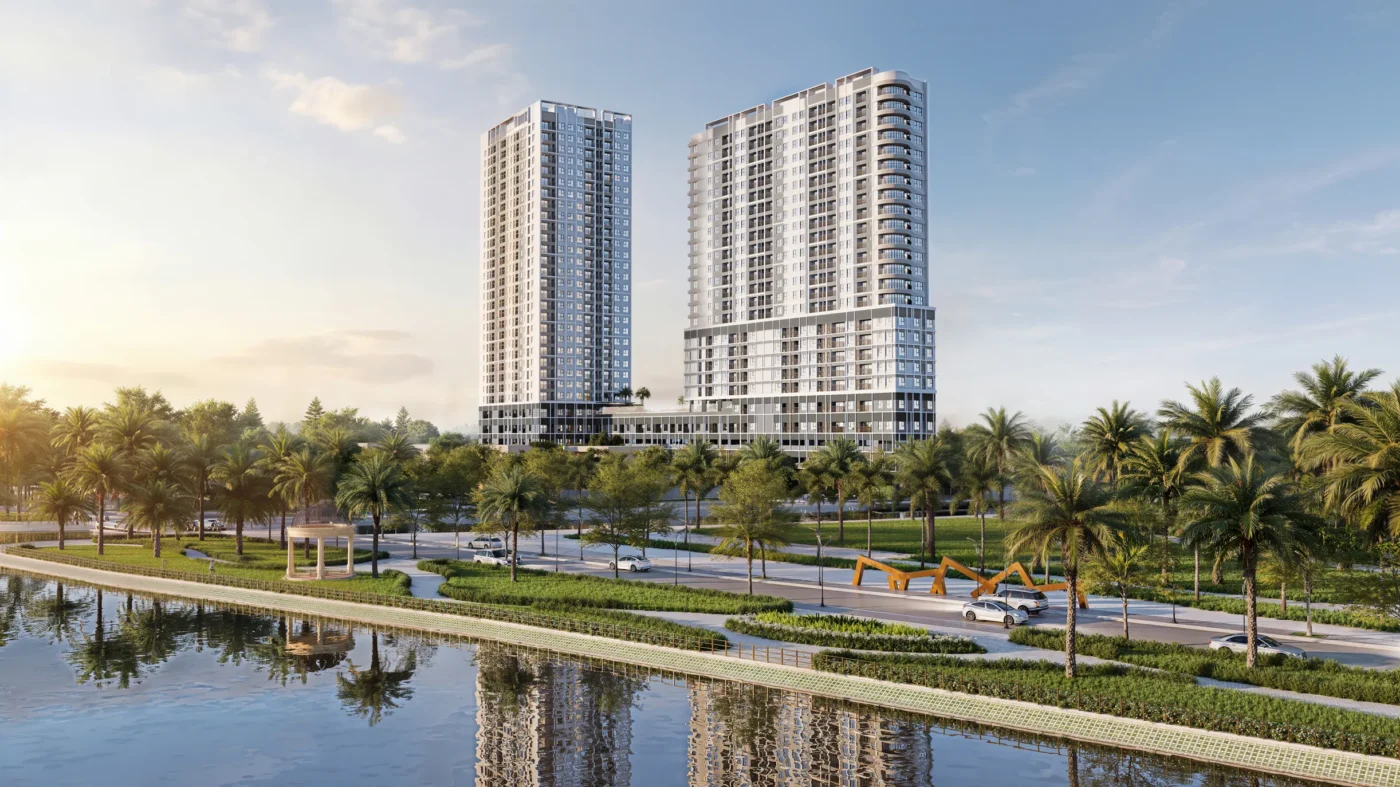 Phối cảnh tổng thể dự án Serena Riverside – căn hộ Home Resort bên sông Sài Gòn