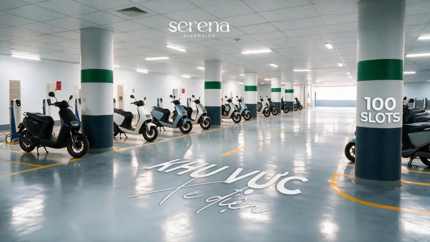 Mặt Bằng Căn Hộ Serena Riverside 22 slot de xe tai Serena Riverside